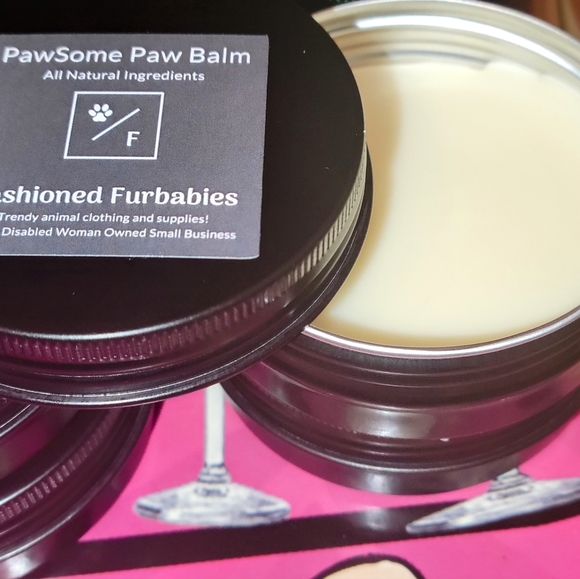 Dog Paw Balm made by fashioned fur baby's all natural ingredients - Picture 1 of 5